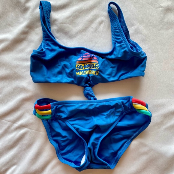 Zara Swim Zara Girls Malibu Beach Bikini Poshmark